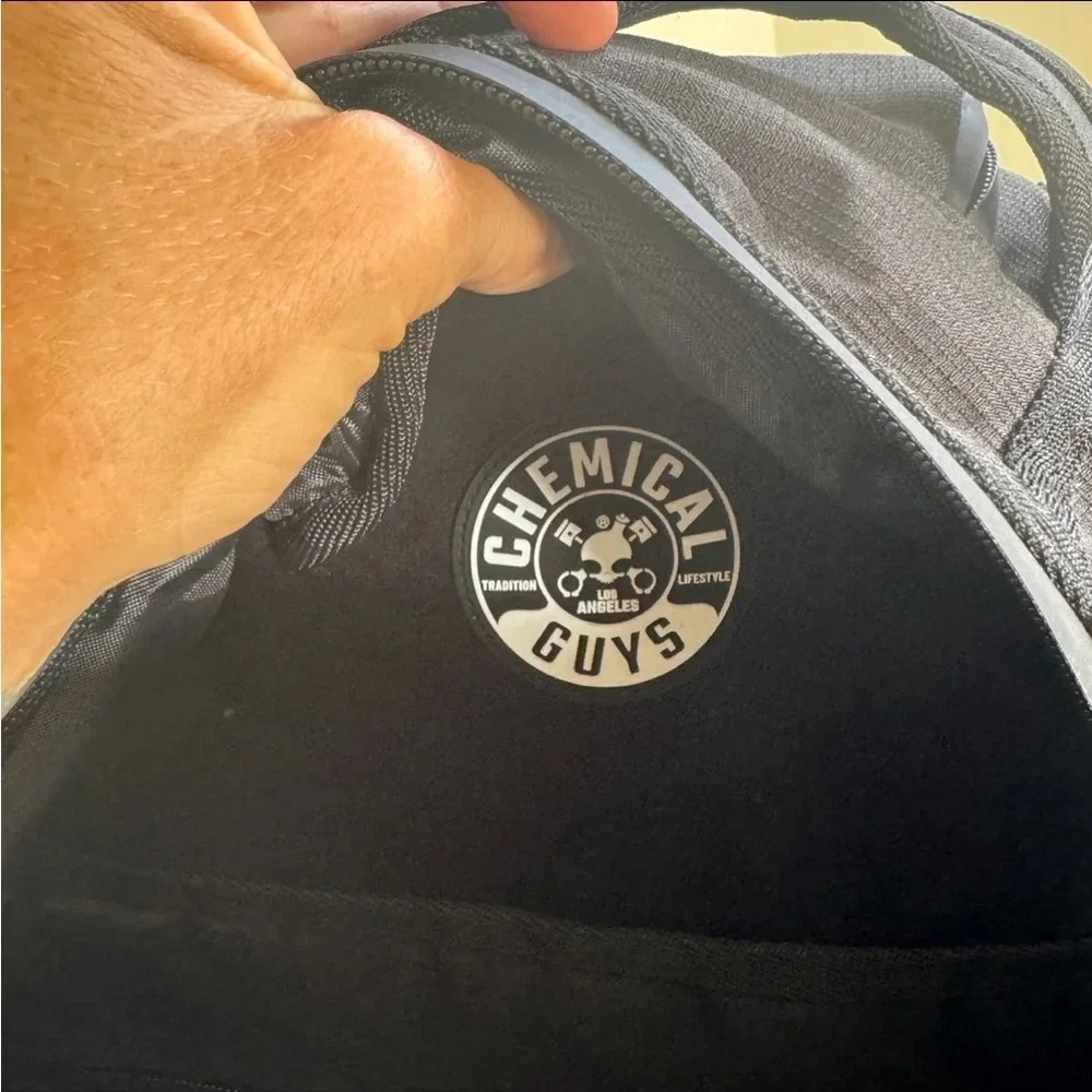 CHEMICAL GUYS BLACK LEGACY STEALTH MULTIPURPOSE BACKPACK travel school work